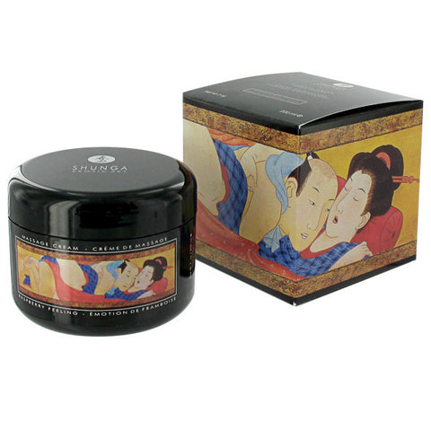 Shunga - Soft Moves Massage Cream Raspberry