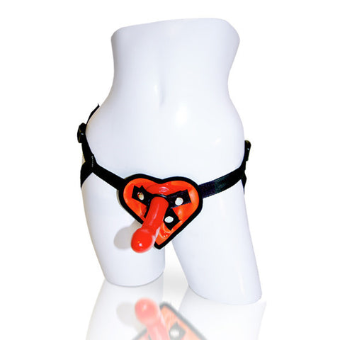 Sportsheets - Heart Harness and Dildo Kit