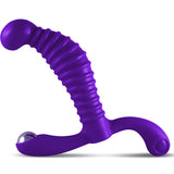  A complete re-design from the other toys in the range, the Titus provides additional pleasure with its ribbed shaft and pebble-shaped head - allowing more sensation and pressure on the prostate. 