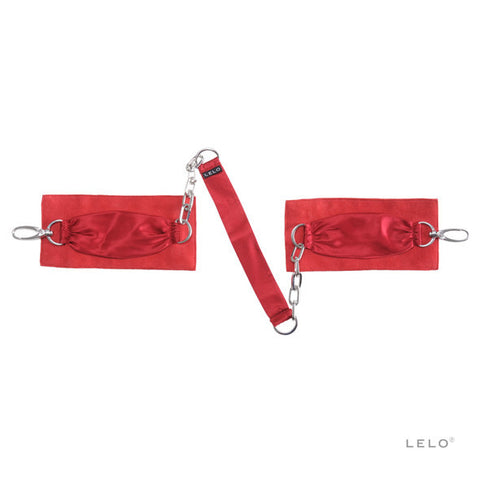 Lelo - Sutra Chainlink Cuffs Red