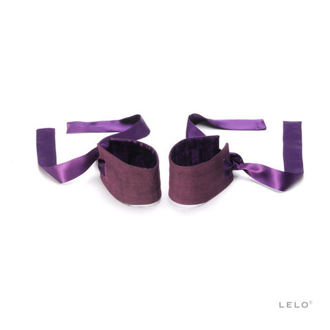 Lelo - Etherea Silk Cuffs Purple