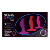 Introduce yourself to the ultra-slick Nexus G-Play Multipack. Bringing together all the necessary elements needed for a gentle yet extremely pleasurable introduction to anal play.