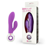 Luxurious rabbit vibrator with a sleek and round head that reaches out to all erogenous zones.