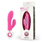 Luxurious rabbit vibrator with a sleek and round head that reaches out to all erogenous zones.