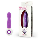 You can enjoy flirting with this intensive G-Spot vibrator through the rippled sleeve and flower design.