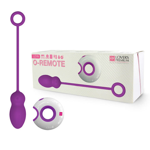 LoversPremium - O-Remote Control Egg Purple Leya