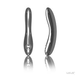 Inez is an elegant and luxurious pleasure object with an energetic buzz, crafted in stainless steel or 18K gold-plate.