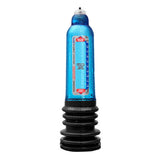 The revolutionary Bathmate Hydropump in the original aqua blue color.