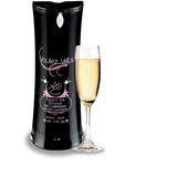 The water-based lubricant, "Voulez-Vous...", gives a sensation of extreme sweetness.