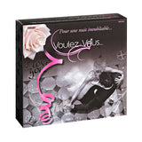 The Voulez-Vous gift box will allow you to play with yours and your partner's senses.