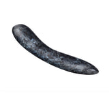 The D.1 Stone Dildo is made of polished Blue Pearl Larvikite from Norway (also called Black Norwegian Moonstone).