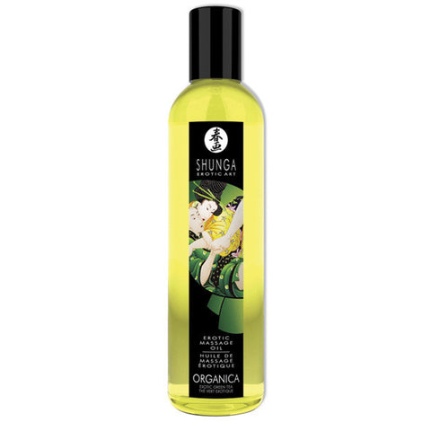 Shunga - Massage Oil Organica Erotic Green Tea