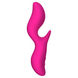 Noted for its erect neck, the Black Swan has two vibrating tips at adjacent sides. Completely unpredictable and mysterious, this vibrator may look simple in appearance but is advanced in its pleasure fulfilling abilities. 