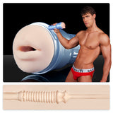 Like Fleshlights' hugely successful Fleshlight Girls brand, each Fleshjack Boys masturbation sleeve is an exact replica of the star's anatomy. 