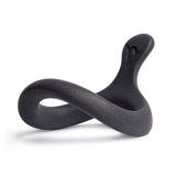 An ergonomically shaped cockring which follows the natural curves of the male body.