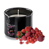 "Light, smell, massage and savour"; these four words describe perfectly the virtues of the Voulez-Vous
massage candle...