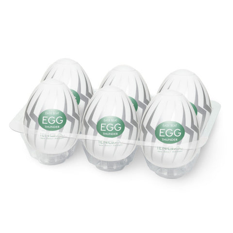 Tenga - Egg Thunder (6 Pieces)