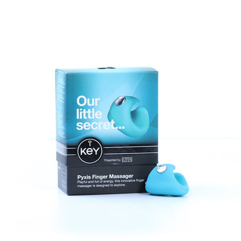 Key by Jopen - Pyxis Finger Massager Blue