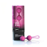 Stella II double kegel ball set by Key by Jopen.