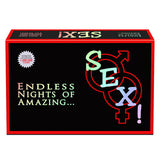 While moving around the board, you and your lover engage in erotic foreplay and tantalizing sex-play. Earn sex position cards by correctly answering sex trivia questions. 