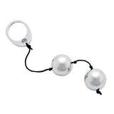 Secretly stimulating your G-spot and offering a heavy weight to grip around, the Inner Goddess silver balls are ideal for those in need of a new toning challenge with added satisfaction. 