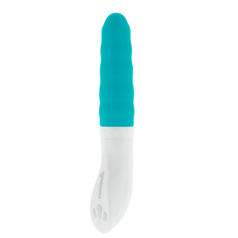 Cascade - Wave Self-Lubricating Vibrator Blue