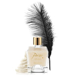 Body paints presented in glass jar. Includes writer feather with silicone ending.