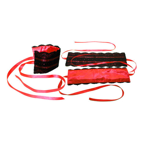 Sportsheets - Red Satin Lace Kit