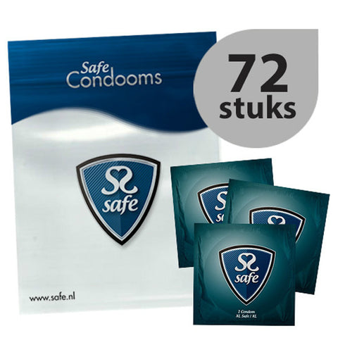 Safe - XL Condoms 72 pcs