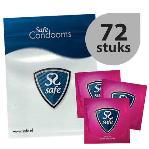 Safe - Strong Condoms 72 pcs